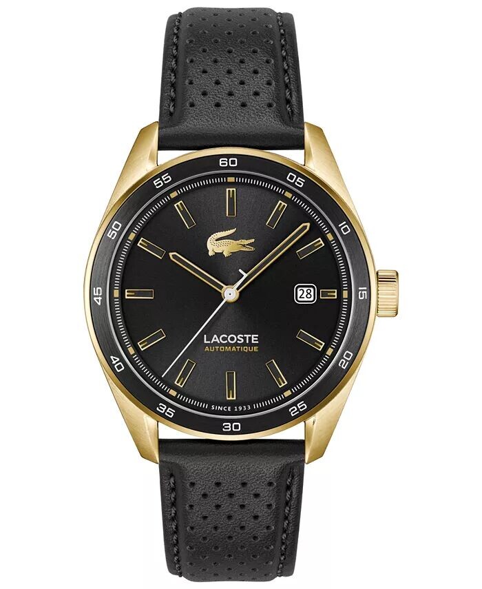 Мужские часы Boston Automatique с черным кожаным ремешком, 40 мм Lacoste, черный
Мужские часы Boston Automatique с черным кожаным ремешком, 40 мм Lacoste, черный