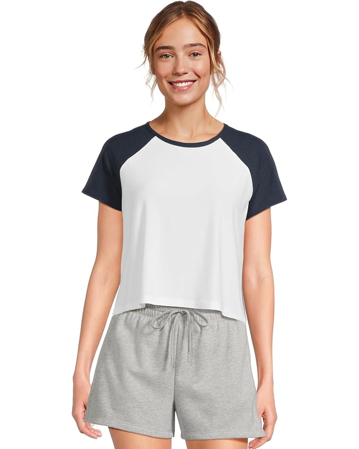 Футболка Beyond Yoga Featherweight Colorblock Tee, цвет Cloud White/Nocturnal Navy
Футболка Beyond Yoga Featherweight Colorblock Tee, цвет Cloud White/Nocturnal Navy