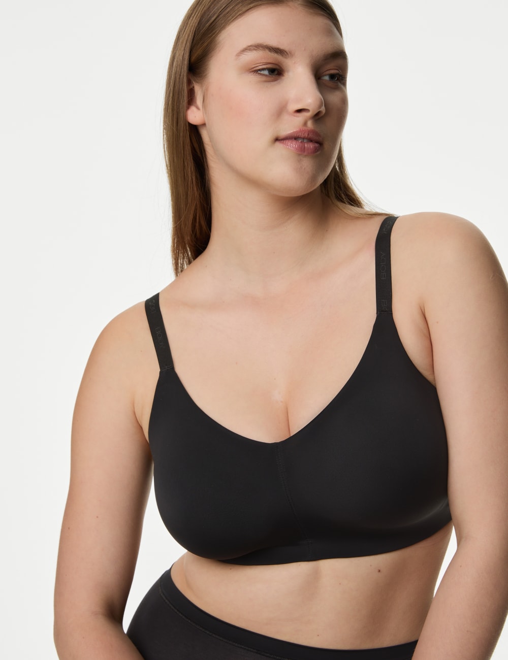 Бюстгальтер Flexifit без косточек с полной чашкой FH Body by Marks & Spencer, черный
Бюстгальтер Flexifit без косточек с полной чашкой FH Body by Marks & Spencer, черный