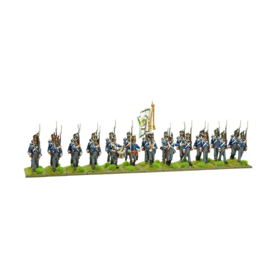Наполеоновская бельгийская линейная пехота, Black Powder - Napoleonic Wars 1789-1815 - Core & Assorted (28mm)
Наполеоновская бельгийская линейная пехота, Black Powder - Napoleonic Wars 1789-1815 - Core & Assorted (28mm)