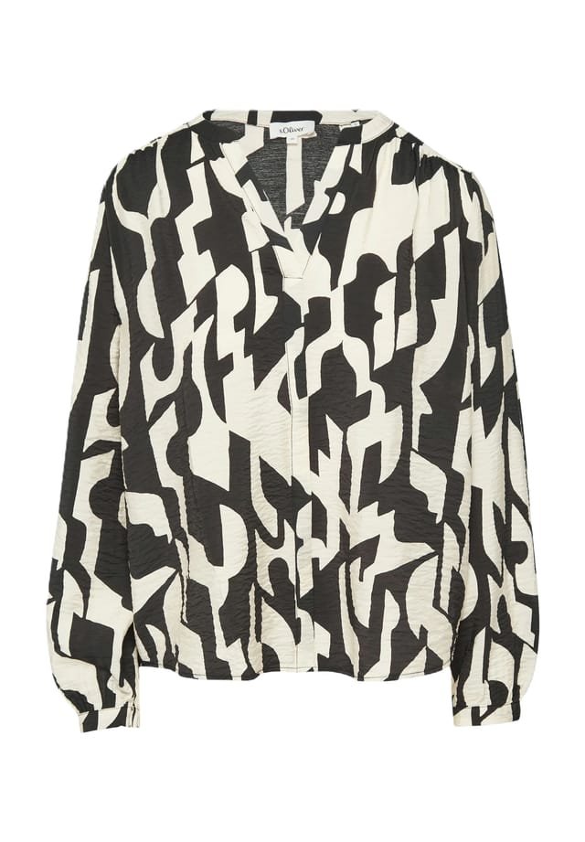 Блузка-Рубашка с разрезом по горловине S.Oliver, мультиколор
Блузка-Рубашка с разрезом по горловине S.Oliver, мультиколор