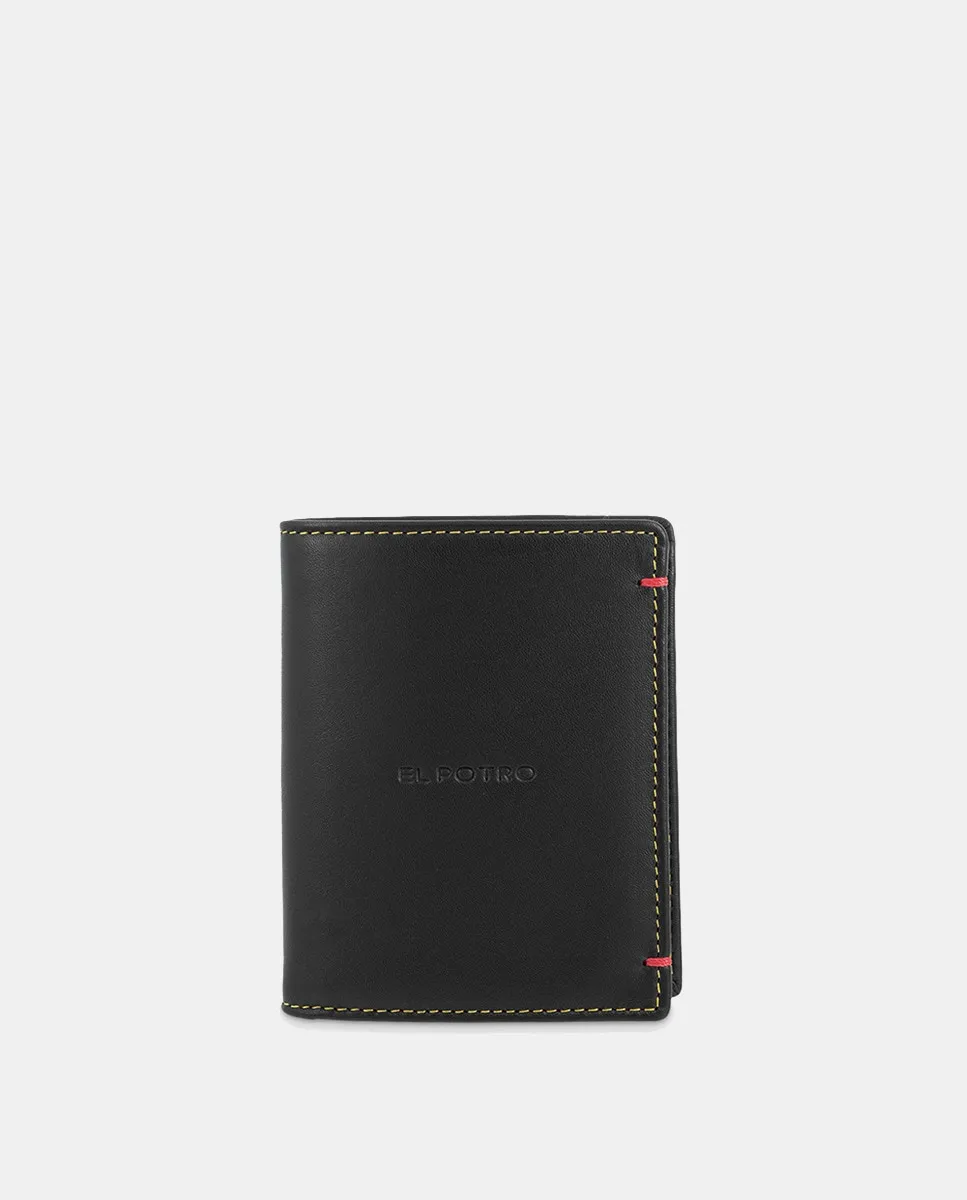 Американский мужской кошелек El Potro, черный
Американский мужской кошелек El Potro, черный