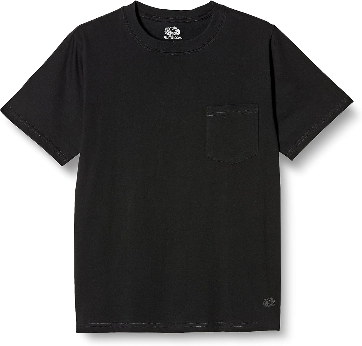 Футболка Fruit of the Loom, унисекс, для взрослых, с карманом, черный
Футболка Fruit of the Loom, унисекс, для взрослых, с карманом, черный