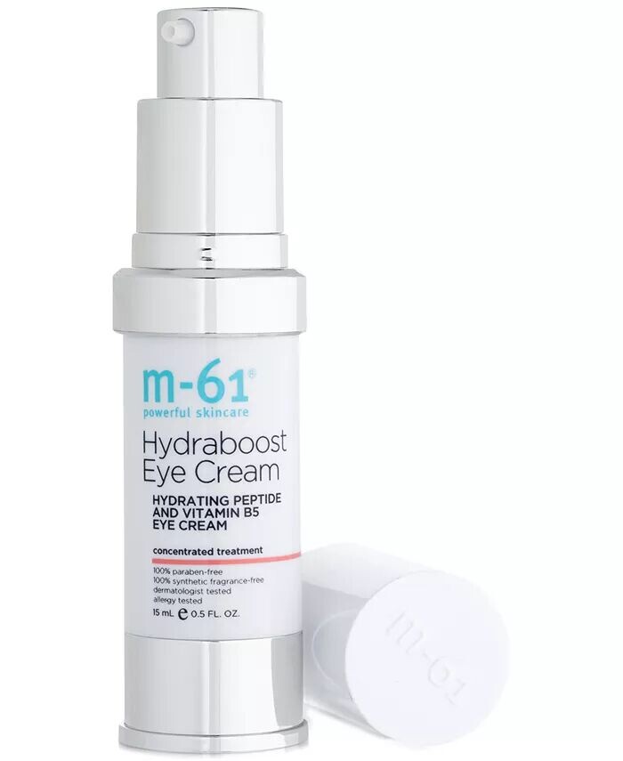 Крем для глаз Hydraboost с увлажняющими пептидами и витамином B5, 0,5 унции M-61 By Bluemercury
Крем для глаз Hydraboost с увлажняющими пептидами и витамином B5, 0,5 унции M-61 By Bluemercury