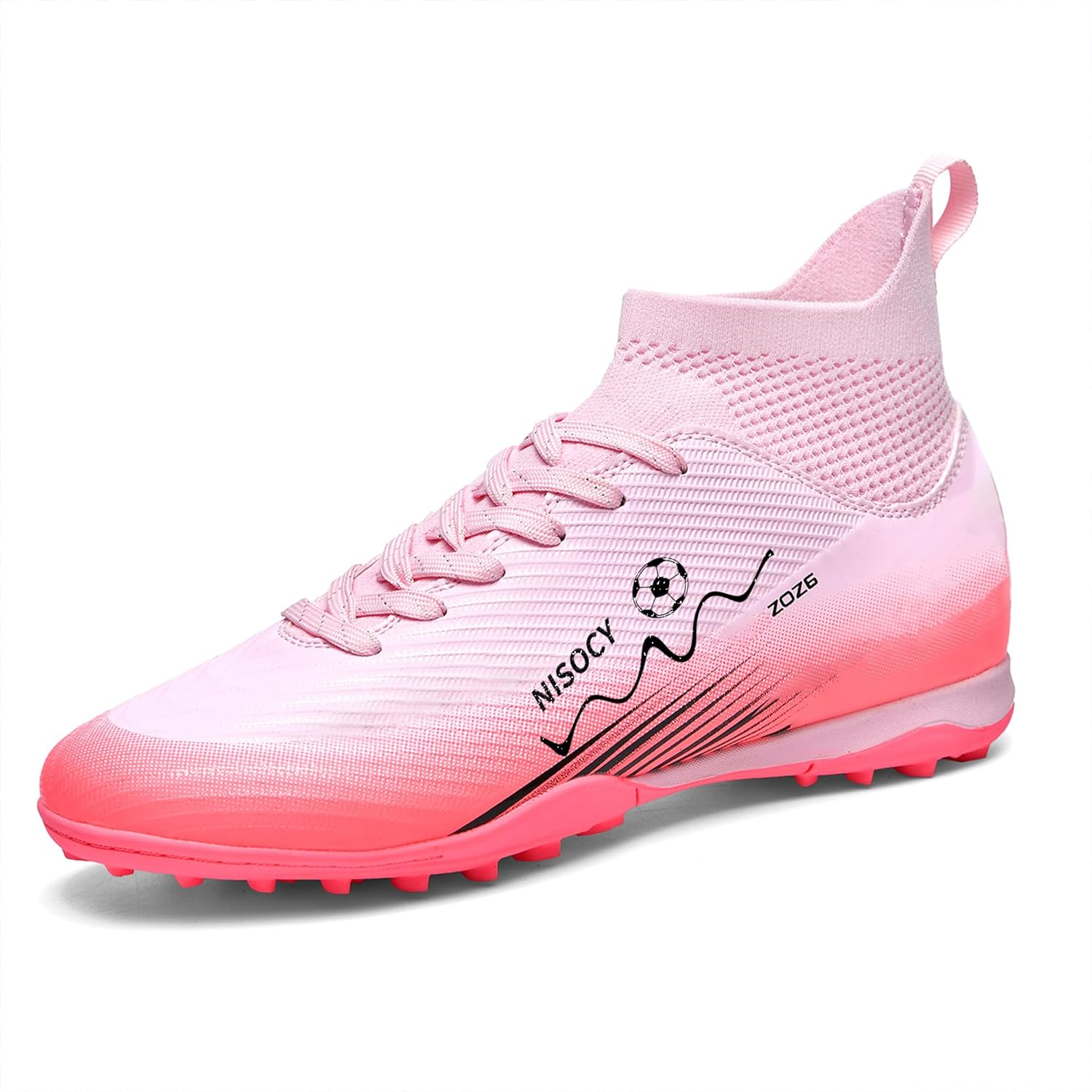 Футбольные бутсы NISOCY для мужчин и женщин, профессиональные, высокие, для футбола на траве, уличные/зал, для профессионального футзала, тренировочные кроссовки, розовый
Футбольные бутсы NISOCY для мужчин и женщин, профессиональные, высокие, для футбола на траве, уличные/зал, для профессионального футзала, тренировочные кроссовки, розовый
