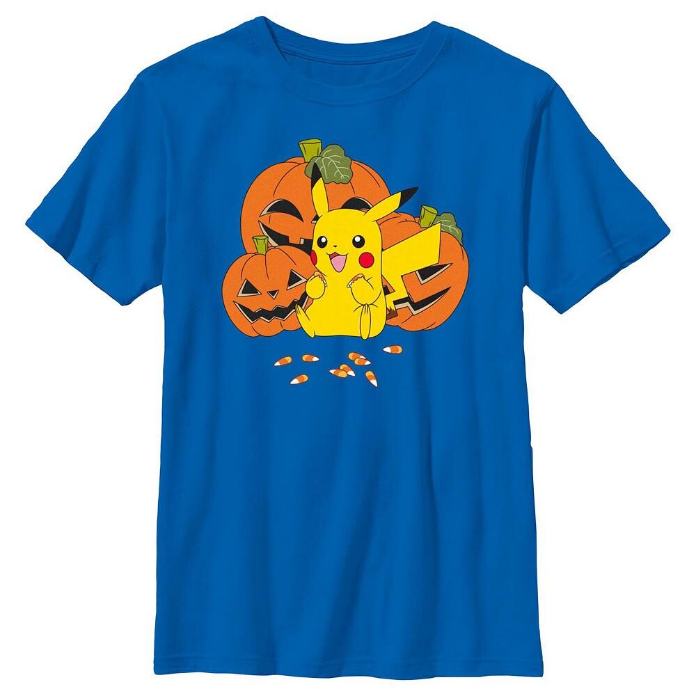 Футболка с рисунком Candy Corn для мальчиков Покемон Пикачу Licensed Character, цвет Royal
Футболка с рисунком Candy Corn для мальчиков Покемон Пикачу Licensed Character, цвет Royal