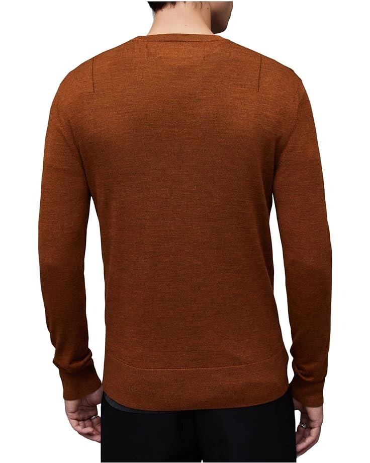 Свитер AllSaints Mode Merino Crew Sweater, цвет Rust Brown Marl 
Свитер AllSaints Mode Merino Crew Sweater, цвет Rust Brown Marl