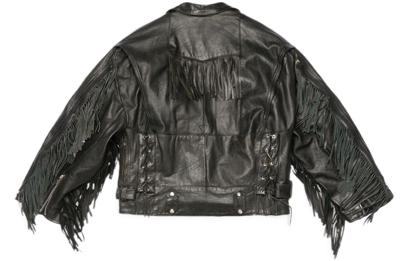 Кожаная куртка мужская черная Balenciaga, черный
Кожаная куртка мужская черная Balenciaga, черный