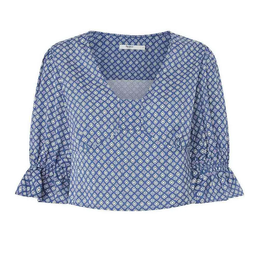 Блузка Pepe Jeans Nora long sleeve, синий
Блузка Pepe Jeans Nora long sleeve, синий