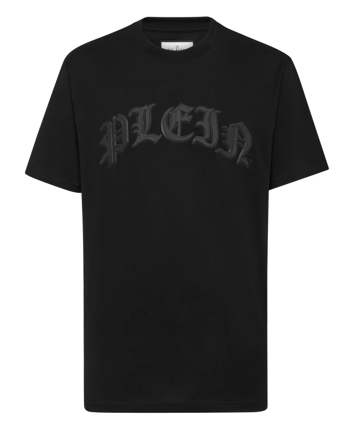 Футболка с круглым вырезом, готический стиль, пленэр Philipp Plein, черный
Футболка с круглым вырезом, готический стиль, пленэр Philipp Plein, черный