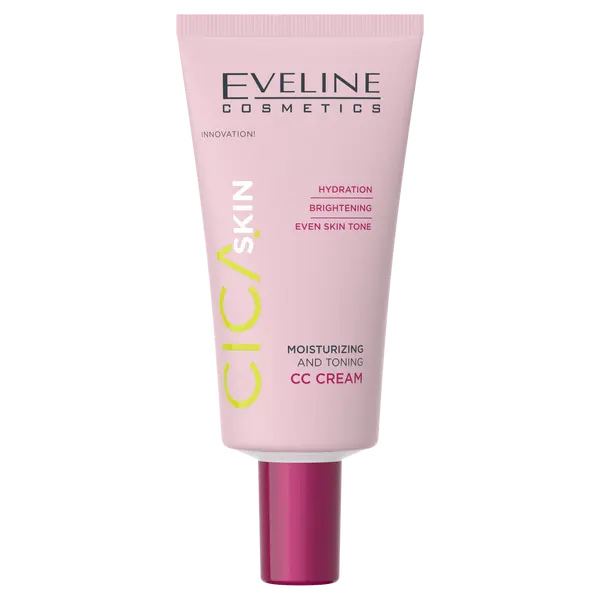 Увлажняющий и тонизирующий СС-крем для лица, 30 мл Eveline Cosmetics Cica skin
Увлажняющий и тонизирующий СС-крем для лица, 30 мл Eveline Cosmetics Cica skin