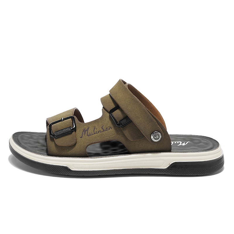Mulinsen Пляжные сандалии мужские серо-коричневые, цвет Brown
Mulinsen Пляжные сандалии мужские серо-коричневые, цвет Brown