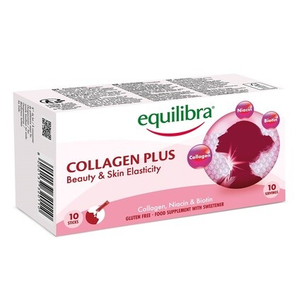 Пищевая добавка Collagen Plus на основе гидролизованного бычьего коллагена - 10 шт Equilibra
Пищевая добавка Collagen Plus на основе гидролизованного бычьего коллагена - 10 шт Equilibra