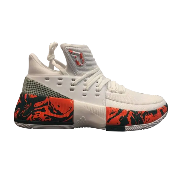 Кроссовки Adidas SM D Lillard 3.0 March Madness 'Miami Hurricanes', белый
Кроссовки Adidas SM D Lillard 3.0 March Madness 'Miami Hurricanes', белый