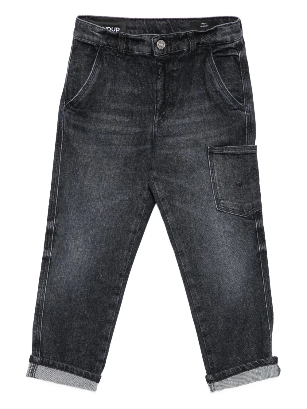 Джинсовые брюки с накладными карманами DONDUP KIDS, черный
Джинсовые брюки с накладными карманами DONDUP KIDS, черный