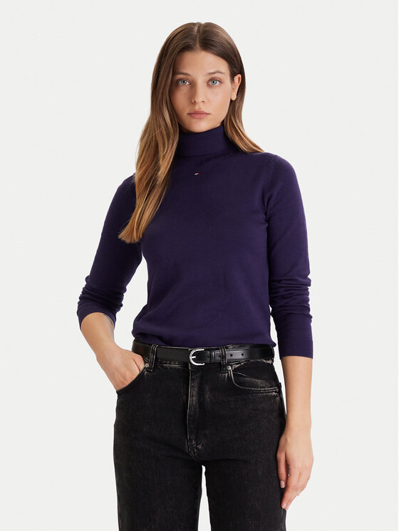 Водолазка regular fit Essential DW0DW21672 Tommy Jeans, фиолетовый
Водолазка regular fit Essential DW0DW21672 Tommy Jeans, фиолетовый