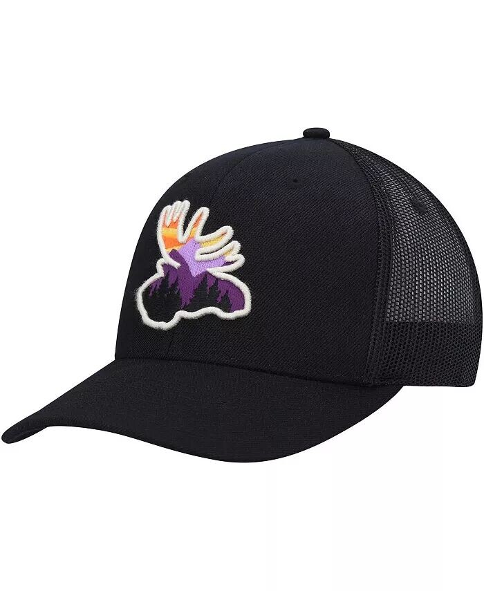 Мужская кепка-кнопка Trucker Snapback из коллекции животных Black Moose Forest Views Local Crowns
Мужская кепка-кнопка Trucker Snapback из коллекции животных Black Moose Forest Views Local Crowns