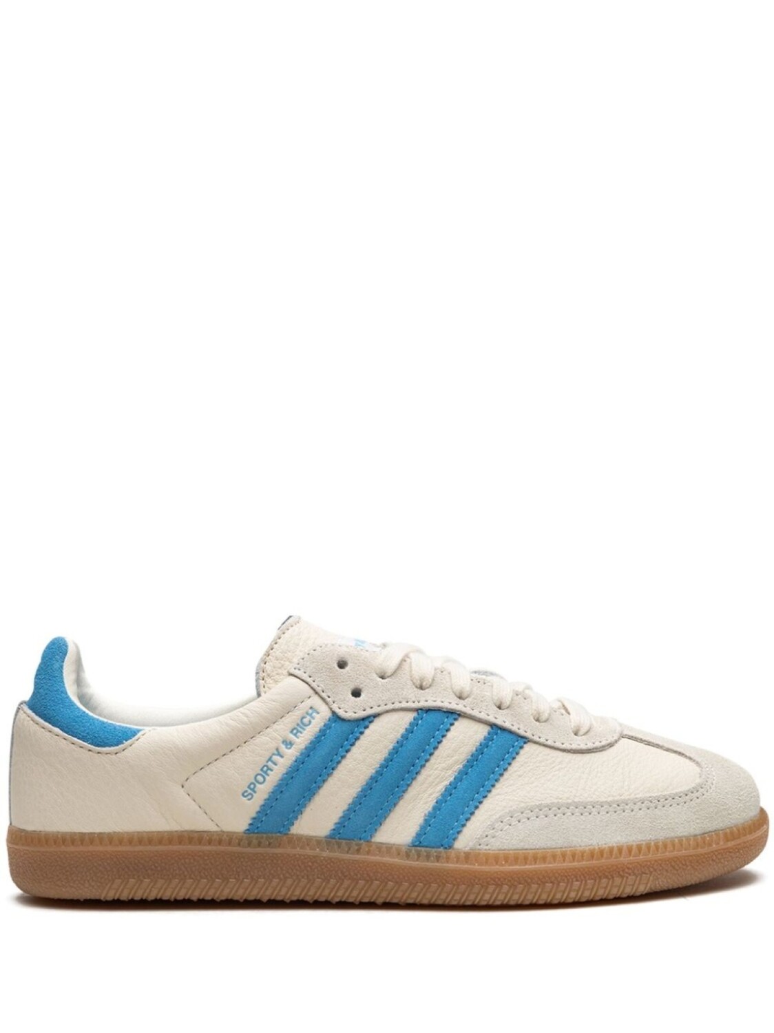 Adidas кроссовки Samba Cream/Blue из коллаборации со Sporty & Rich, нейтральный цвет
Adidas кроссовки Samba Cream/Blue из коллаборации со Sporty & Rich, нейтральный цвет