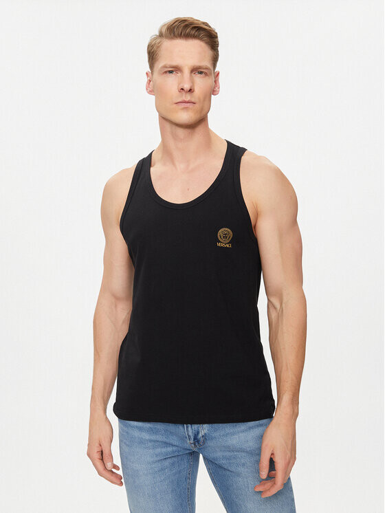 Майка стандартного кроя Versace, черный
Майка стандартного кроя Versace, черный