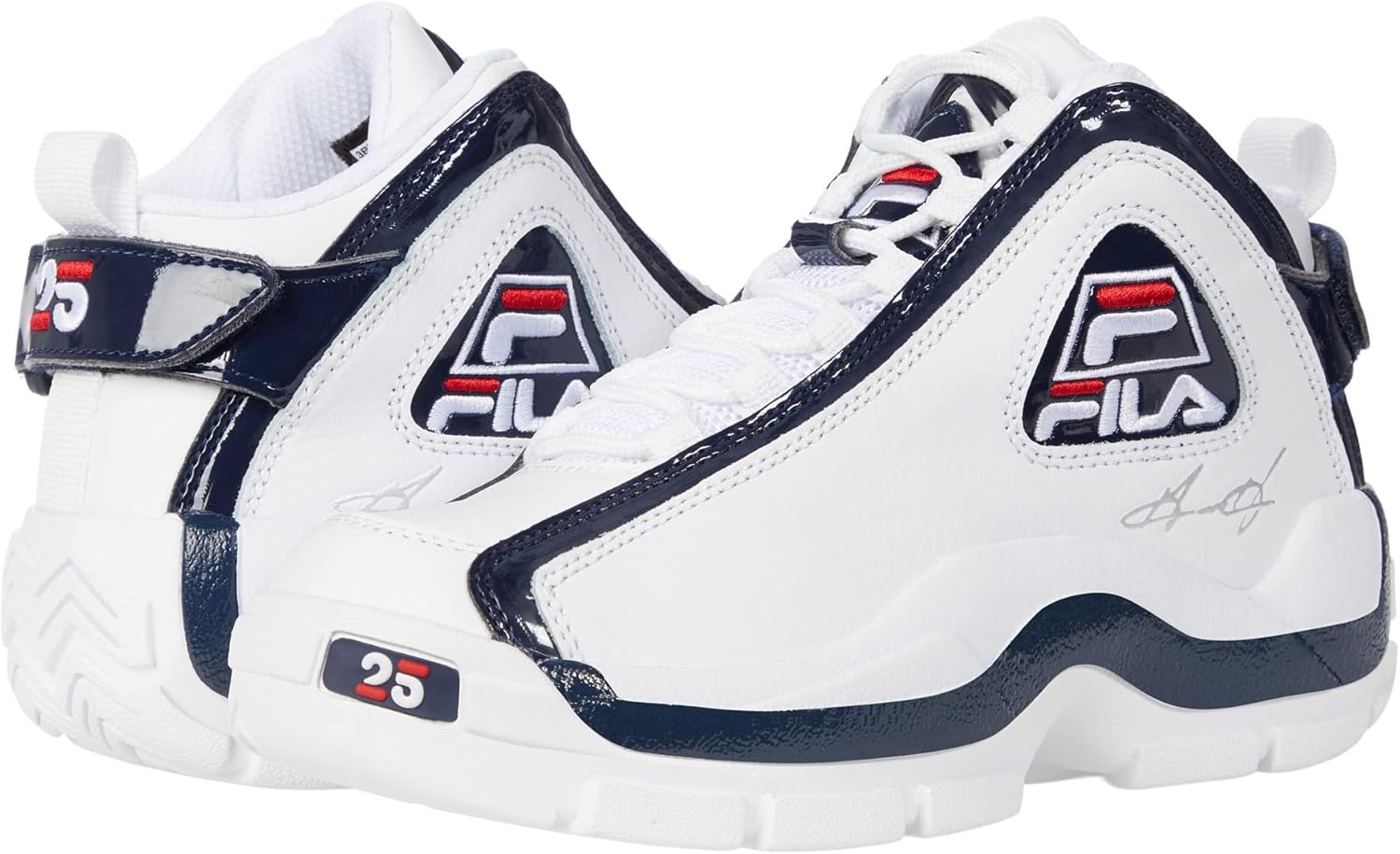 Кроссовки Fila Grant Hill 2 25th Anniversary (Big Kid), белый/красный/синий/темно-синий
Кроссовки Fila Grant Hill 2 25th Anniversary (Big Kid), белый/красный/синий/темно-синий