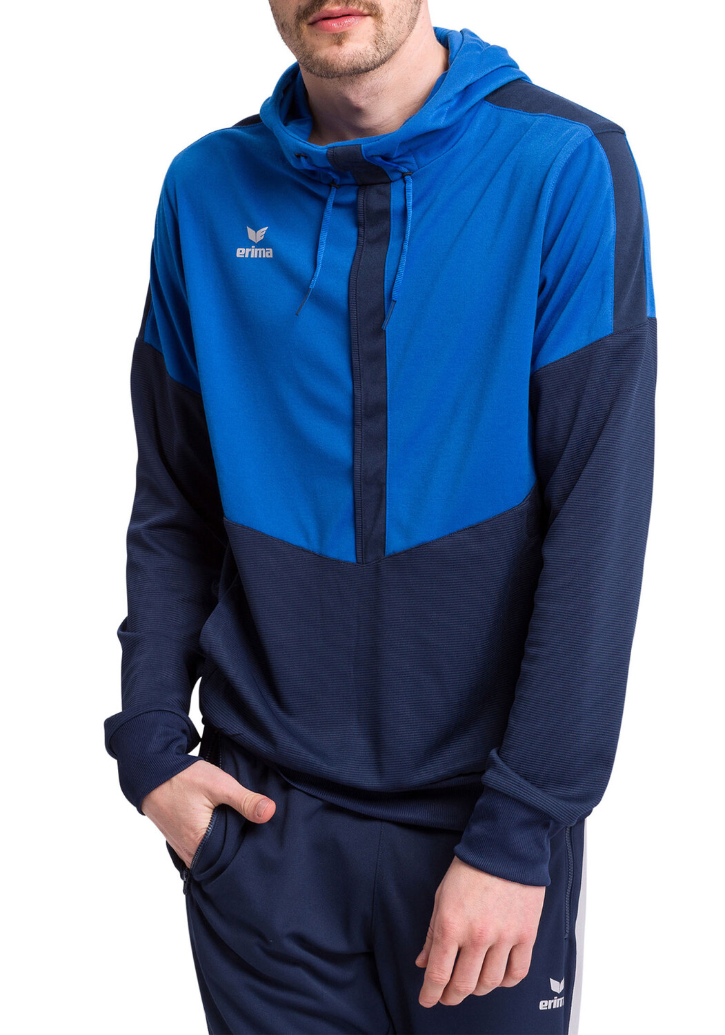 Толстовка erima Squad Kapuzensweat, цвет new royal/new navy
Толстовка erima Squad Kapuzensweat, цвет new royal/new navy