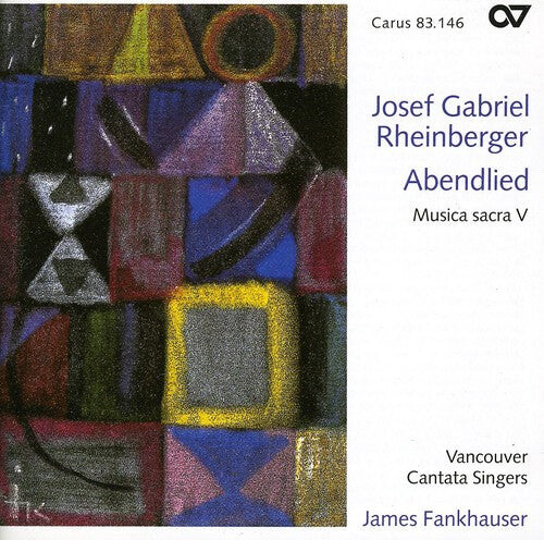 CD диск Rheinberger / Fankhauser / Vancouver Cantata: Abendlied: Sacred Music 5
CD диск Rheinberger / Fankhauser / Vancouver Cantata: Abendlied: Sacred Music 5