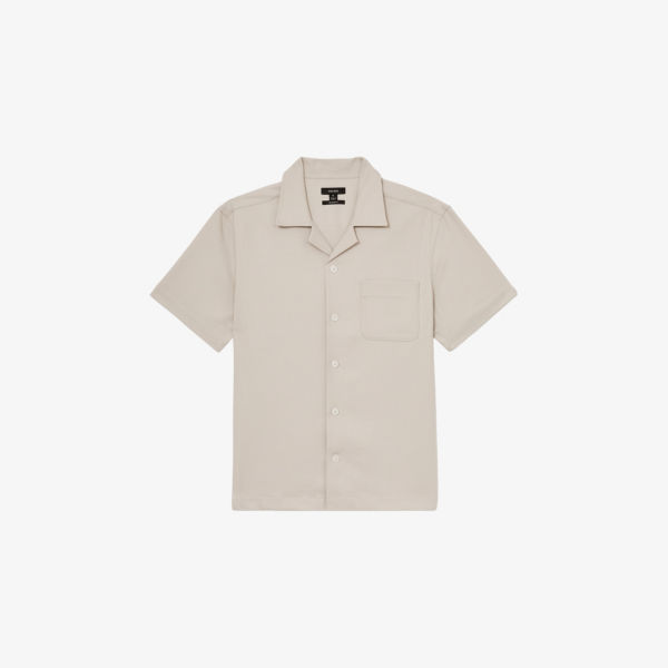 Рубашка с коротким рукавом Reiss Nitus из эластичного материала, серый
Рубашка с коротким рукавом Reiss Nitus из эластичного материала, серый