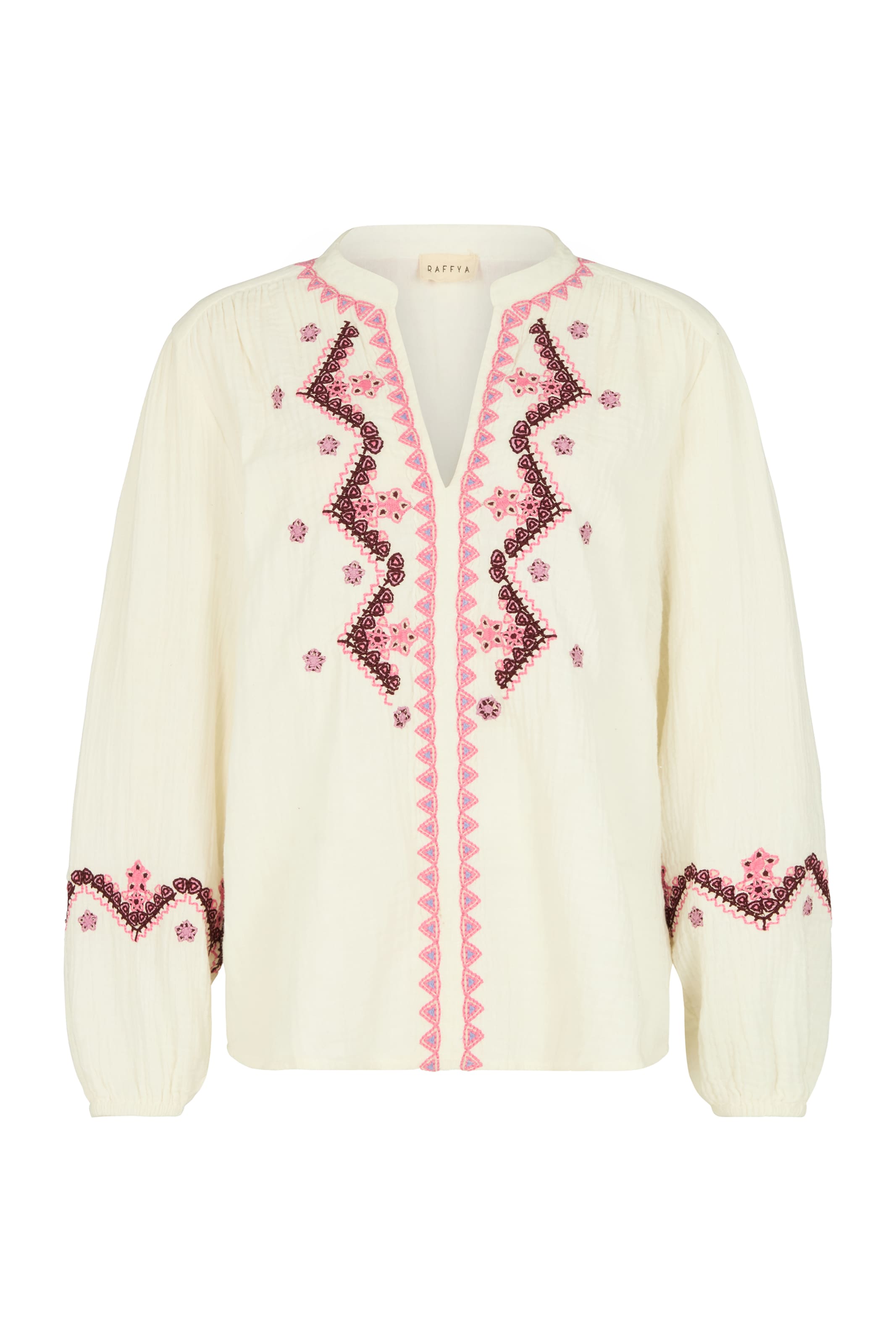 RAFFYA Блузка 'Dina' в бежевом цвете
RAFFYA Блузка 'Dina' в бежевом цвете