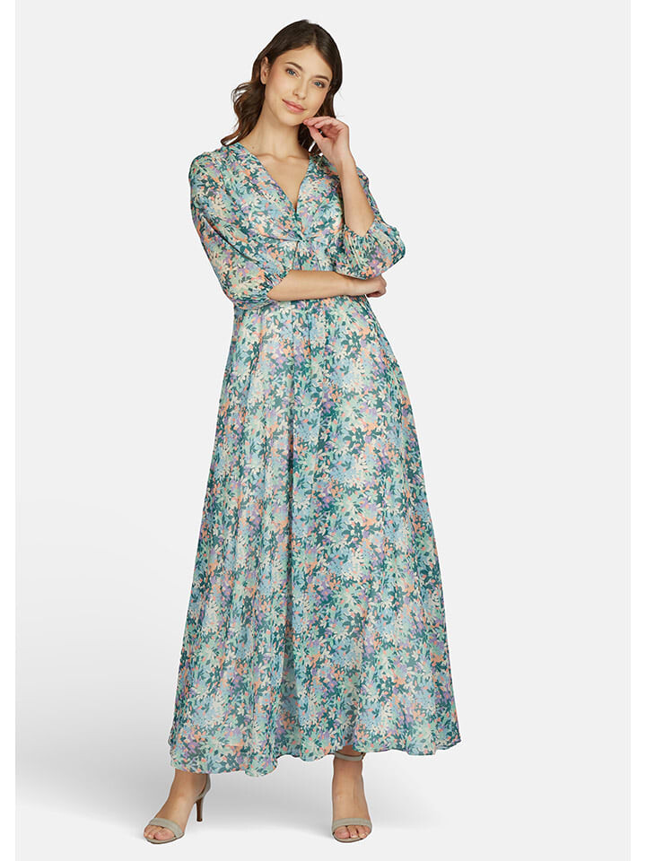 Длинное платье Kleo, бирюзовый
Длинное платье Kleo, бирюзовый