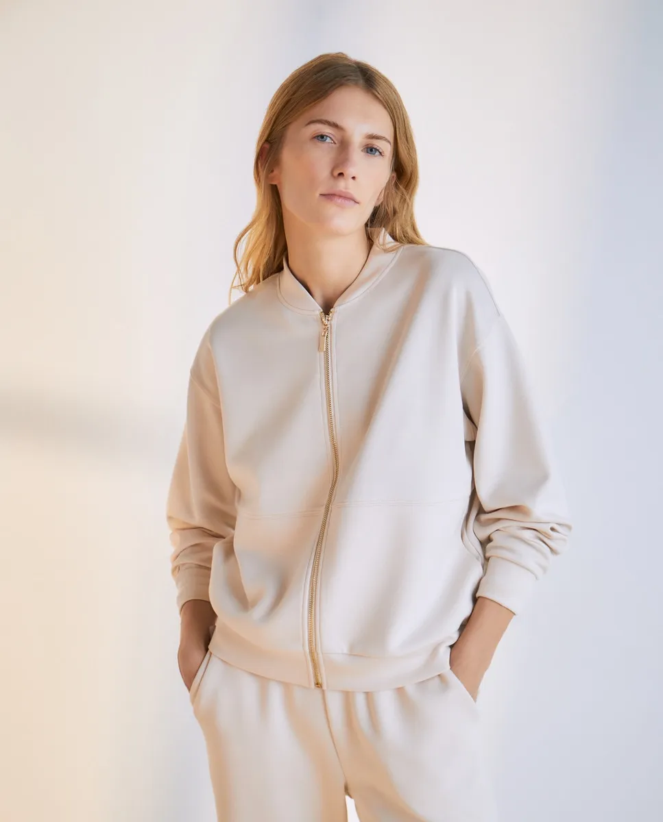 Женская толстовка-бомбер из неопрена Woman El Corte Inglés, цвет Crudo
Женская толстовка-бомбер из неопрена Woman El Corte Inglés, цвет Crudo