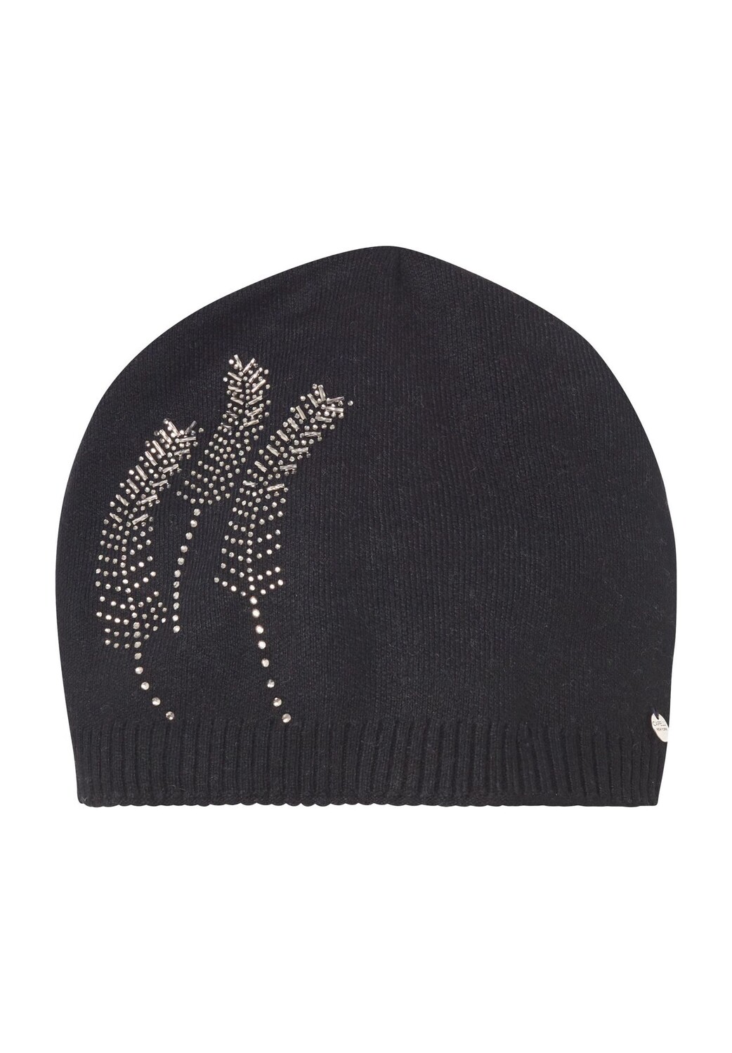 Вязаная шапка, декоративные камни, манжеты в рубчик, женская CAPELLI NEW YORK, черный
Вязаная шапка, декоративные камни, манжеты в рубчик, женская CAPELLI NEW YORK, черный