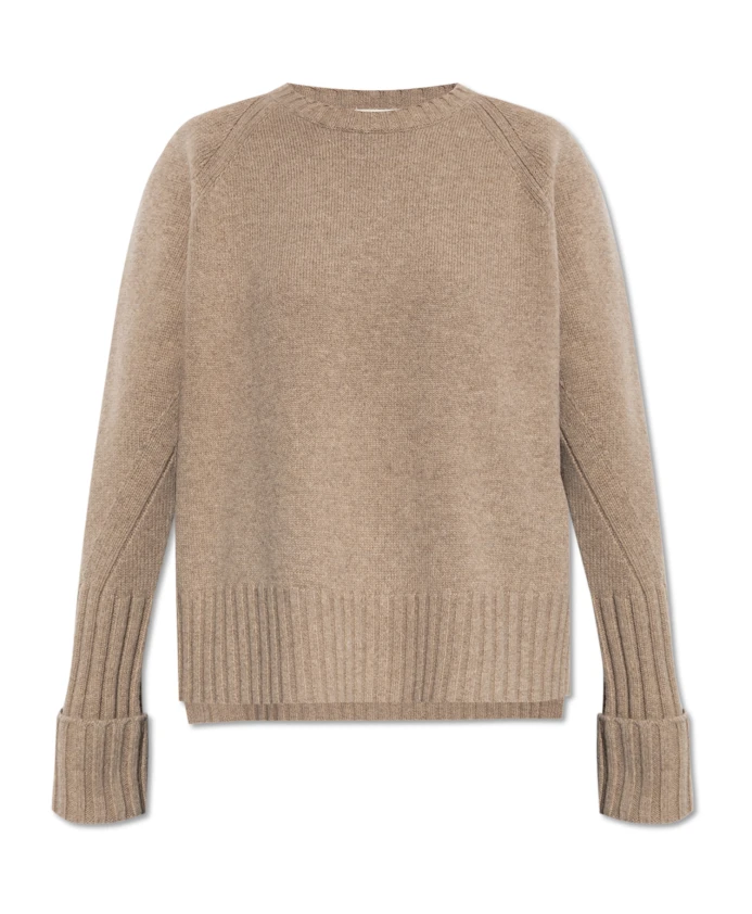 Шерстяной свитер с круглым вырезом Tory Burch, бежевый
Шерстяной свитер с круглым вырезом Tory Burch, бежевый