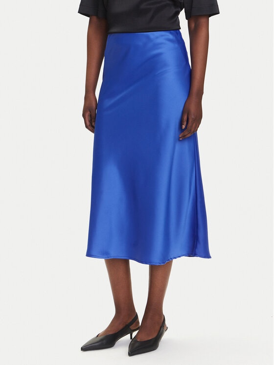 Трапециевидная юбка стандартный крой Pella 26030737 Yas, синий
Трапециевидная юбка стандартный крой Pella 26030737 Yas, синий