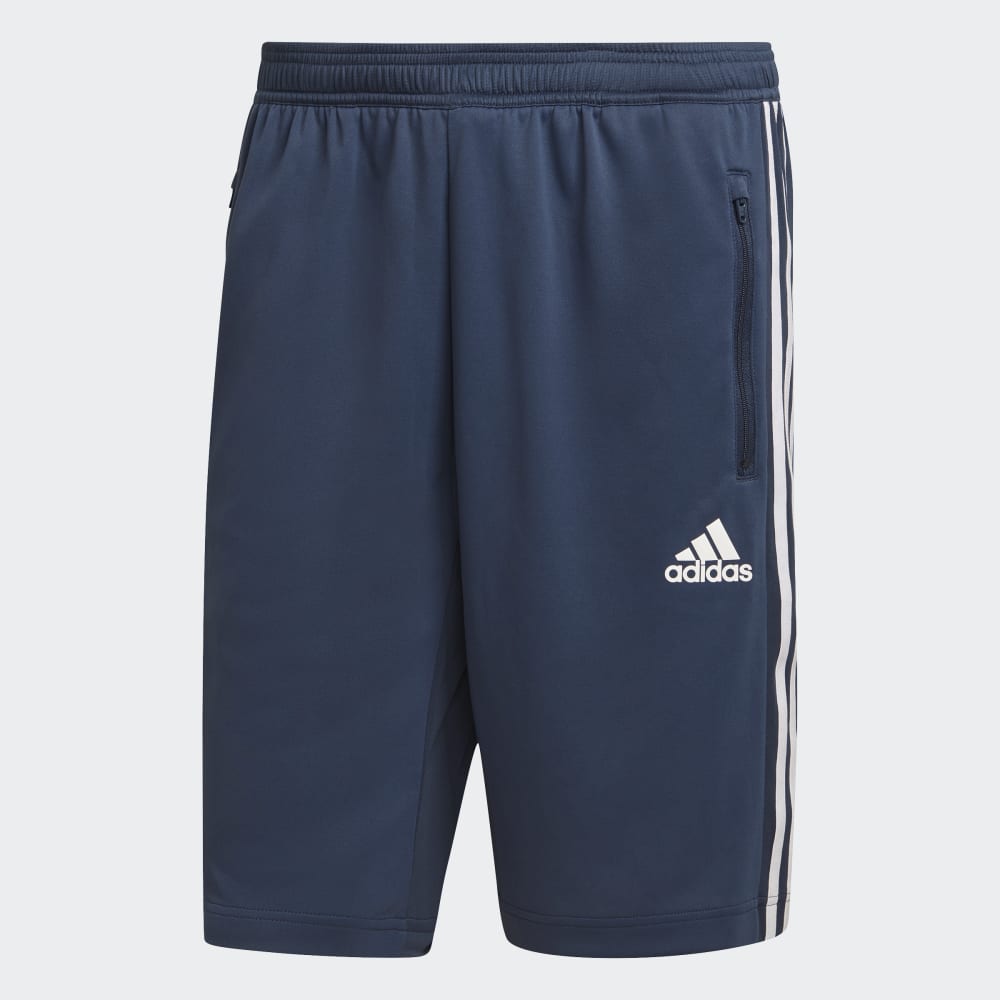 Спортивные шорты Adidas Designed to Move 3-Stripes Primeblue Shorts, цвет Crew Navy/White 
Спортивные шорты Adidas Designed to Move 3-Stripes Primeblue Shorts, цвет Crew Navy/White
