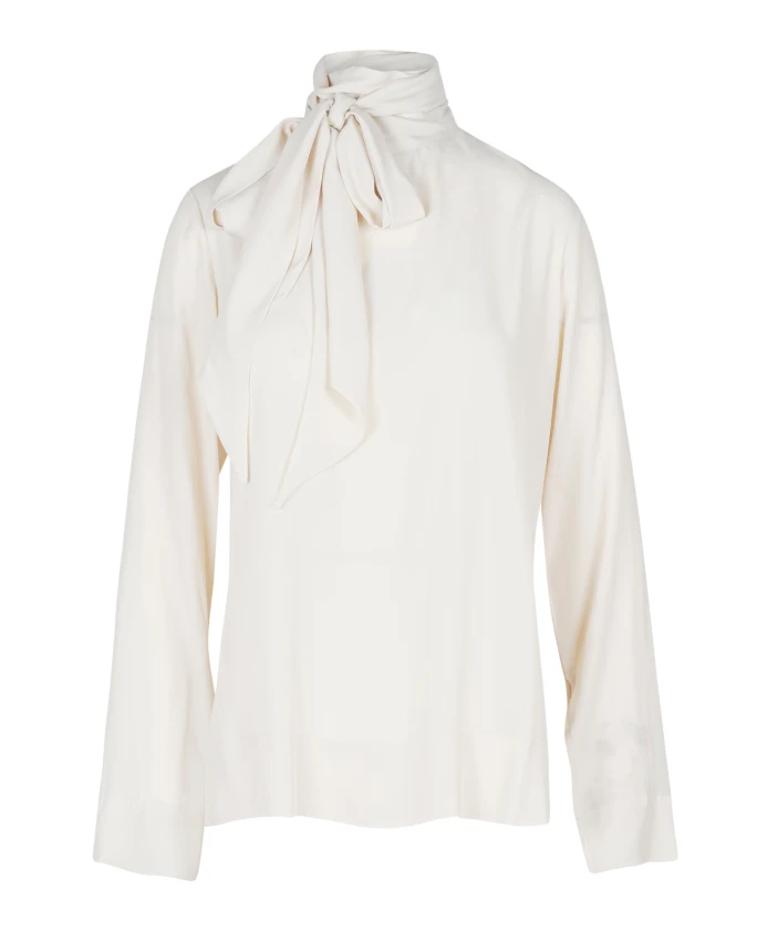 Шелковая блузка Ottod'Ame, бежевый
Шелковая блузка Ottod'Ame, бежевый