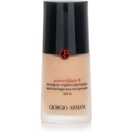 Power Fabric Ultra Longwear Weightless Matte Foundation 3 SPF 20 30 мл 1 унция Giorgio Armani
Power Fabric Ultra Longwear Weightless Matte Foundation 3 SPF 20 30 мл 1 унция Giorgio Armani