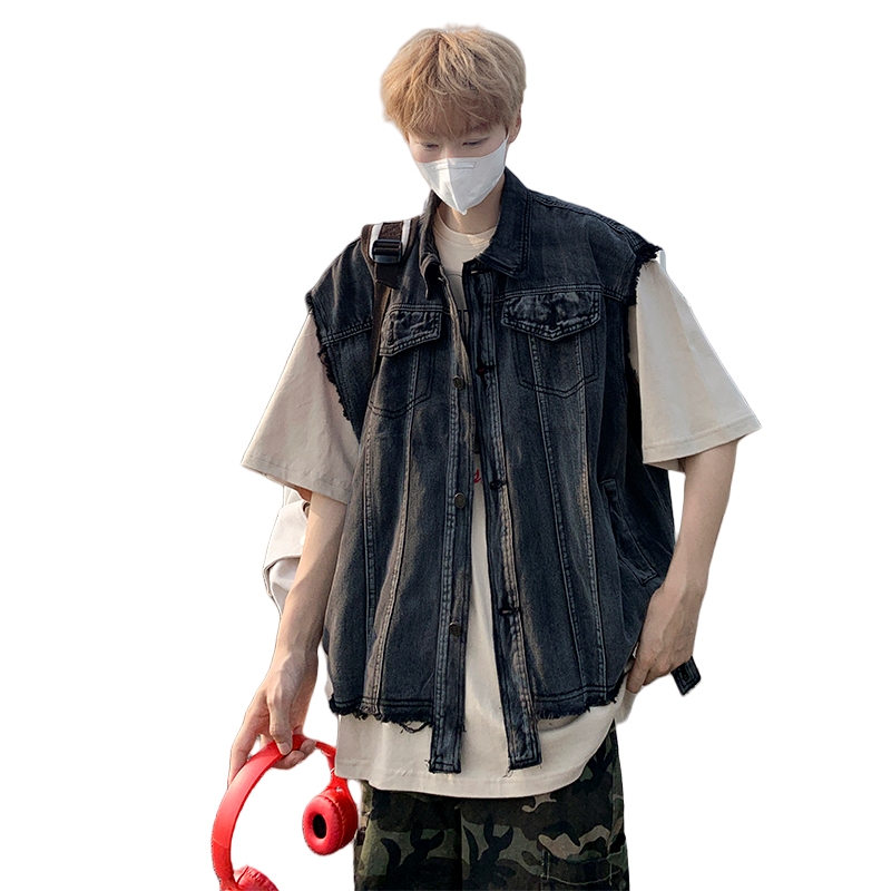 Жилет Unisex Stand Collar Moderate Denim VanCamel, smoke серый
Жилет Unisex Stand Collar Moderate Denim VanCamel, smoke серый