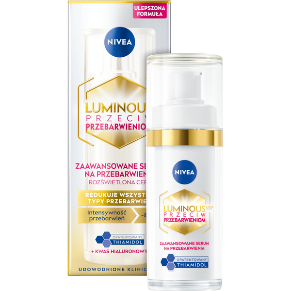 Усовершенствованная сыворотка для лечения пигментных пятен, 30 мл Nivea Cellular luminous 630
Усовершенствованная сыворотка для лечения пигментных пятен, 30 мл Nivea Cellular luminous 630