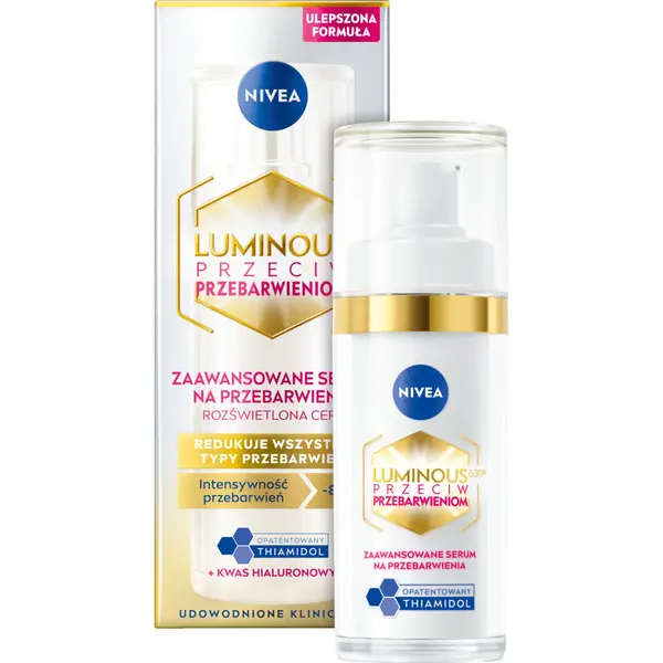 Усовершенствованная сыворотка для лечения пигментных пятен, 30 мл Nivea Cellular luminous 630
Усовершенствованная сыворотка для лечения пигментных пятен, 30 мл Nivea Cellular luminous 630