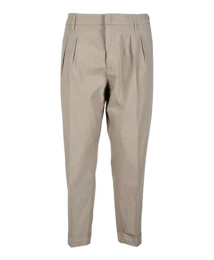 Брюки Oscar из хлопка и эластана с карманами на молнии Dondup, бежевый
Брюки Oscar из хлопка и эластана с карманами на молнии Dondup, бежевый