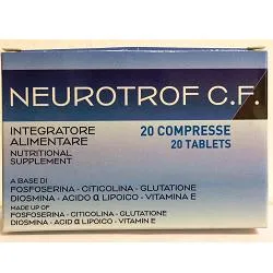 Neurotrof CF Vision добавка 20 таблеток Interfarmac 
Neurotrof CF Vision добавка 20 таблеток Interfarmac