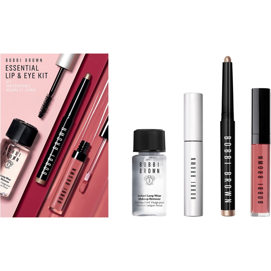 Тушь для ресниц Bobbi Brown Essential Lip & Eye Kit, LongWear Cream Shadow Stick in Glimmer 1,6 g + Smokey Eye Mascara 5,9 ml + Crushed Oil Infused Gloss in der Farbe New Romantic 6 ml + Instant LongWear Makeup Entferner 30 ml / 1 Stk.
Тушь для ресниц Bobbi Brown Essential Lip & Eye Kit, LongWear Cream Shadow Stick in Glimmer 1,6 g + Smokey Eye Mascara 5,9 ml + Crushed Oil Infused Gloss in der Farbe New Romantic 6 ml + Instant LongWear Makeup Entferner 30 ml / 1 Stk.