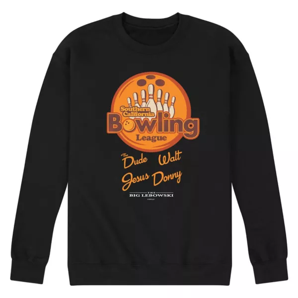 Мужская флисовая толстовка The Big Lebowski для боулинга Licensed Character, черный
Мужская флисовая толстовка The Big Lebowski для боулинга Licensed Character, черный