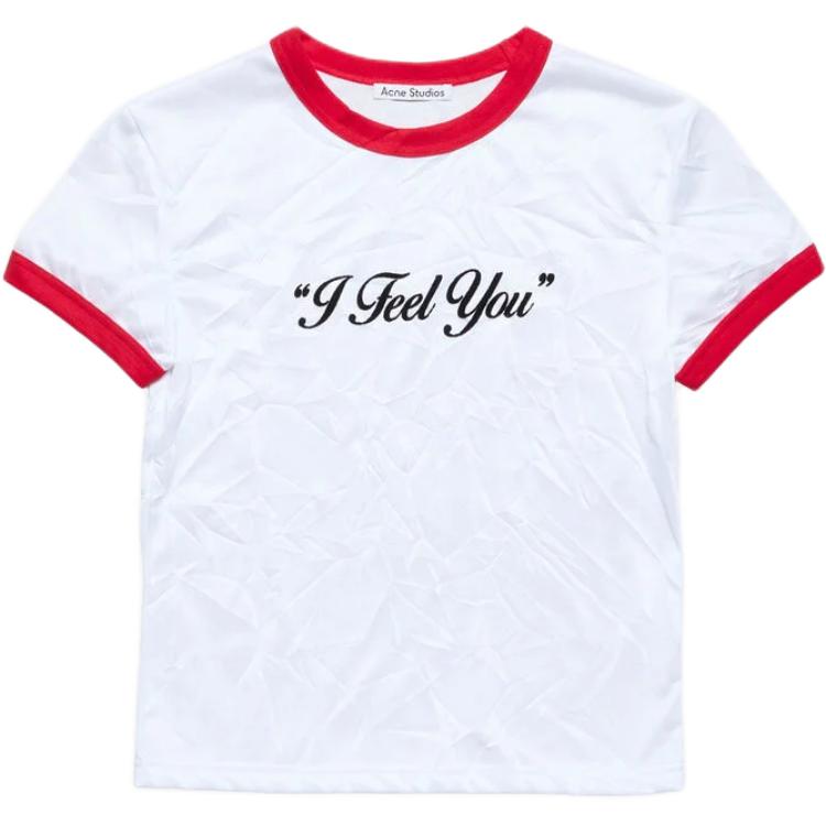 Футболка с втачным рукавом для женщин Acne Studios, белый/красный
Футболка с втачным рукавом для женщин Acne Studios, белый/красный