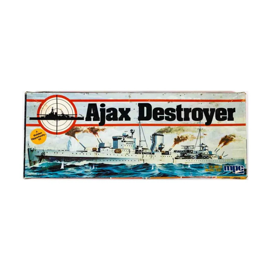 Разрушитель Аякса, Historical Model Kits (1:600) (MPC Models)
Разрушитель Аякса, Historical Model Kits (1:600) (MPC Models)