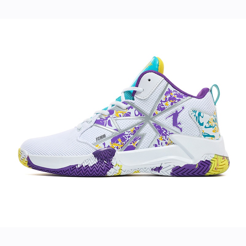 Дышащие детские баскетбольные кроссовки для подростков FCMM, белый/фиолетовый
Дышащие детские баскетбольные кроссовки для подростков FCMM, белый/фиолетовый