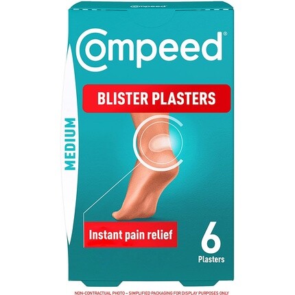 Compeed средние блистерные пластыри, 6 шт.
Compeed средние блистерные пластыри, 6 шт.
