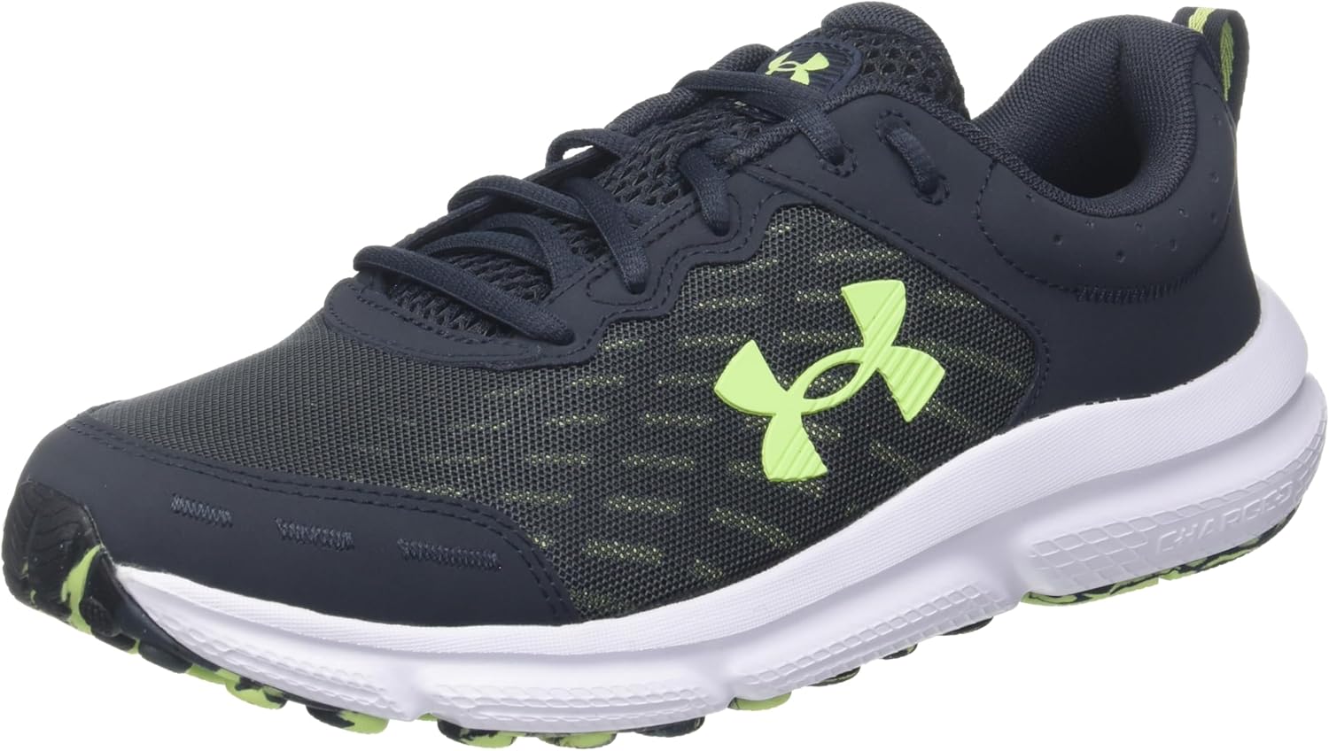 Under Armour Мужские кроссовки Charged Assert 10, Anthracite/Anthracite/Morph Green
Under Armour Мужские кроссовки Charged Assert 10, Anthracite/Anthracite/Morph Green