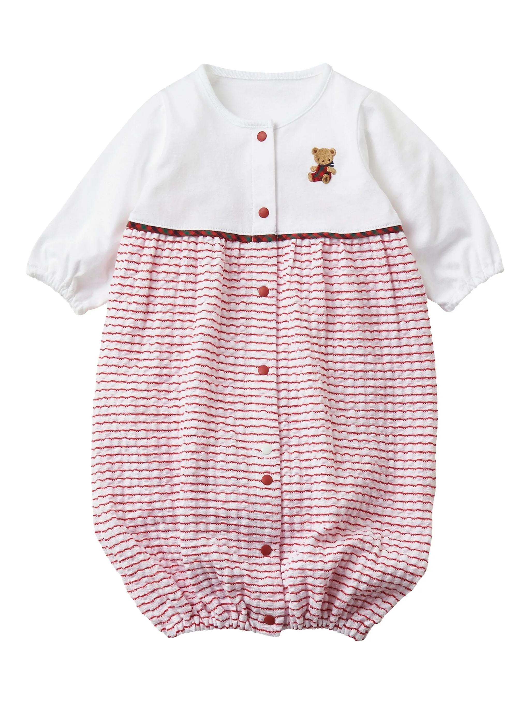 Ромпер в полоску с вышивкой Familiar, белый
Ромпер в полоску с вышивкой Familiar, белый