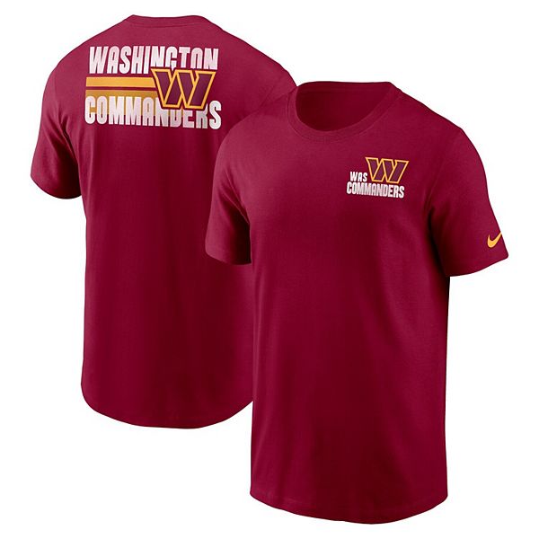 Мужская бордовая футболка Washington Commanders Blitz Essential Nike
Мужская бордовая футболка Washington Commanders Blitz Essential Nike